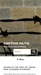 Mobile Screenshot of captivefaith.org